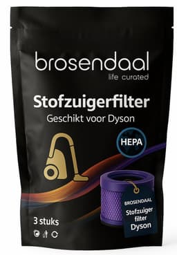 Brosendaal Filter geschikt voor Dyson V15 - Voor alle V15 modellen - SV22 | SV47 - Wasbaar en Herbruikbaar - 3 stuks — thumbnail 5