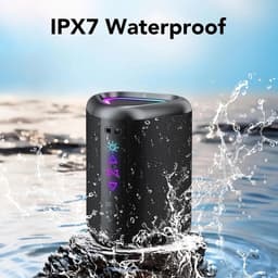 Lzwintrading - Bluetooth Speaker Draadloos - IP67 Waterproof - Draagbare Outdoor Mini Luidspreker - Sterke Bas met Basradiatoren - 12 Uur Afspeeltijd — thumbnail 5