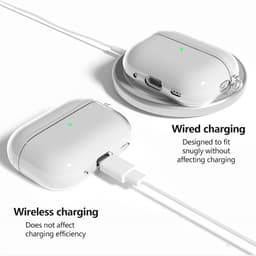 Ultradunne en Schokbestendige Beschermhoes voor AirPods Pro 3 - Siliconen, Antislip en Transparant — thumbnail 4