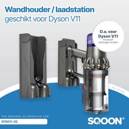 SQOON® Wandhouder Geschikt voor Dyson V11 – Vervangt 970011-02 – Voor Laadstation — thumbnail 2