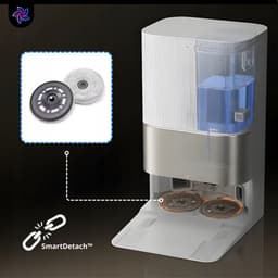 4x Originele Dweilpads voor Dreame L10s Ultra PRO L20 X30 L50 — thumbnail 4