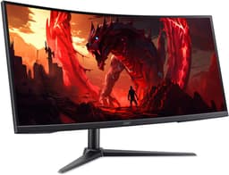 Acer NITRO XZ0 XZ340CUR X0 computer monitor 86,4 cm (34") 3440 x 1440 Pixels UltraWide Quad HD LED Zwart — thumbnail 5