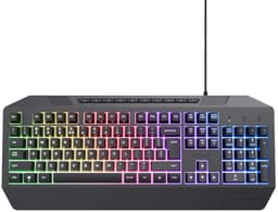 Trust GXT836 EVOCX Gaming keyboard met verlichting en polssteun — thumbnail 1