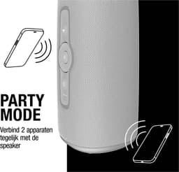 Fresh 'n Rebel Bold M2 - Waterdichte Draagbare Bluetooth Speaker - 24 uur speeltijd - Ice Grey — thumbnail 4