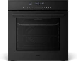 Klarstein Inbouwoven Velaire 74 liter elektrische oven, 13 standen, touchbediening, energieklasse A+, geëmailleerde binnenkant, driedubbele beglazing, geïntegreerde enkele oven, 60 cm, mat en glazen design, zwart - voor Keuken — thumbnail 1