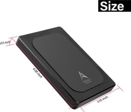 RFWR® Externe Harde Schijf 5 TB Draagbaar Ultradun USB 3.0 Geheugen voor PS4, Xbox, PC en Laptop — thumbnail 5