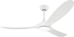Bovista Plafondventilator - Met Verlichting - Plafond Ventilator - Met Lamp - Plafonniere Met Ventilator - Met Licht - Stijl D - 150cm — thumbnail 1