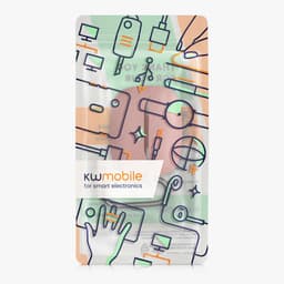 kwmobile case voor draadloze oordopjes geschikt voor JBL Tune Beam 2 hoes - Siliconen beschermhoes - Gestanst patroon design in donkerroze — thumbnail 4