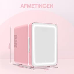 Lexium Mini Fridge for Drinks - Kleine Koelkast - Mini Koelkasten - Minibar - Mini Fridge - Mini Koelkast - Mini Koelkastje - — thumbnail 4