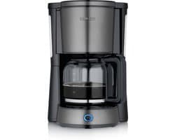 Severin KA 9340 koffiezetapparaat – 1,25L (10 Kopjes) - Warmhoudplaat - Automatische Uitschakeling - Druppelstop
