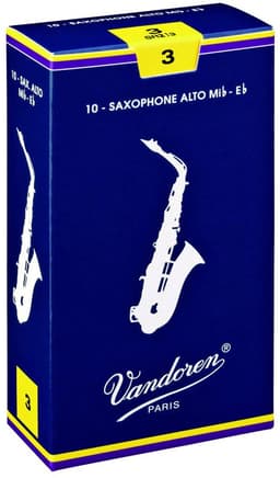 Vandoren Classic Altsaxofoon 2,5 doos met 10 rieten - Riet voor altsaxofoon — thumbnail 1
