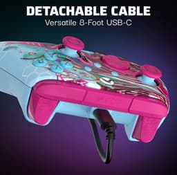 PDP Gaming Rematch Bedrade Controller - Android Dreams Glow in the Dark - Xbox Series X|S — thumbnail 2