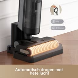 Dreame H12 – Draadloze Nat- en droogzuiger met zelfreinigend systeem – Stofzuiger & dweil in 1 – Voor huisdierharen – Stil & Efficiënt – — thumbnail 4
