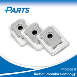 iRobot Roomba Combo j5+ Stofzakken (3 Stuks, Plus.Parts® alternatief voor 4626194 / 4640235) — thumbnail 1