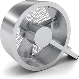 Stadler Form Q Vloerventilator – Brushed Metal – 2400 m³/u – Stil & Design – 3 standen - 40 m² / 100 m³ — thumbnail 1