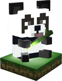 Minecraft Panda Icon Lamp – Officieel Gelicentieerd Nachtlampje voor Gamers – Paladone — thumbnail 1