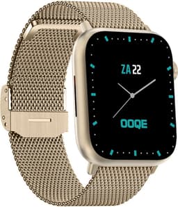 OOQE WATCH PRO 7 - Smartwatch Dames | Elegant Design | Bellen en Gebeld Worden | Berichten Inzien |Gezondheidsanalyse | Sportanalyse | Stress en Slaap Management | Nederlandstalig | Barst- en Krasbestendig | Goud — thumbnail 3