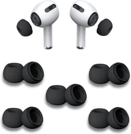 Oordopjes geschikt voor Apple Airpods Pro - Airpods Pro tips - Airpods Pro vervanging tips - 5 paar oordopjes geschikt voor Airpods Pro - Small / Zwart — thumbnail 1