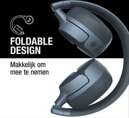 Fresh ‘n Rebel Code Fuse – Draadloze on-ear koptelefoon - Bluetooth - 30 uur Speeltijd - Blauw - Dive Blue — thumbnail 4