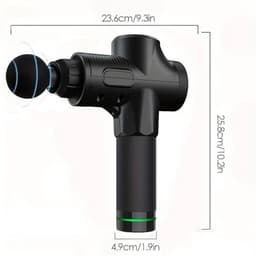 Niamora - Massagepistool - Massage gun - Massageapparaat - Spiermassager - Fascia Diepe spierontspanning - Meerdere niveaus. — thumbnail 4