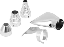 Watris Veiyi Hot Air Gun, 5 Pieces, Stainless Steel Nozzles, Metal Counter, Hot Air Gun Accessories - ShopVlot — thumbnail 1