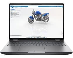 HP ZBook Fury G1i Wolf Pro Security Edition Intel Core Ultra 9 285HX Mobiel werkstation 40,6 cm (16") WUXGA 32 GB DDR5-SDRAM 1 TB SSD NVIDIA RTX PRO 2000 Blackwell Wi-Fi 7 (802.11be) Windows 11 Pro AI Workstation, AI PC Zilver