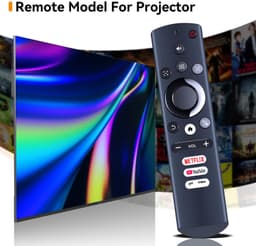 vervangende afstandsbediening compatibel met Boom 3 beamer F503, voor F503, voor YG381 4K beamer — thumbnail 2