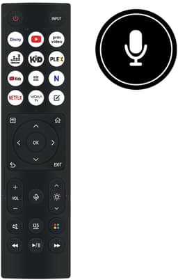 Voice Replacement Remote Control Compatible with 4K UHD Laser Cinema Projector — thumbnail 2