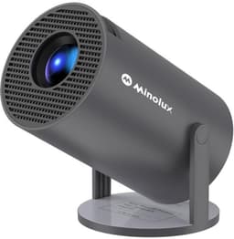 Mini Beamer Wit - 4K Resolutie - Wifi Bluetooth - Draagbaar - Home Theater Projector — thumbnail 1