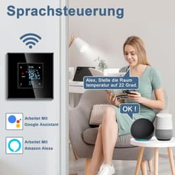 Slimme Inbouwthermostaat met Digitale Sensor voor Vloerverwarming en Boiler — thumbnail 2