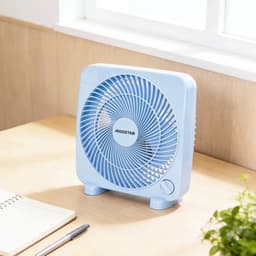 House Of Atelier - Tafelventilator - Compacte Bureauventilator - Kantoor, Slaapkamer en kleine ruimtes - 3 Standen - Blauw — thumbnail 2