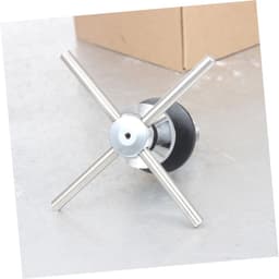 Glazen Waskop - Kopjes Spoeler - Snel Glazen Reinigen - Hogedruk Reiniging - 11.3 cm - Zilver — thumbnail 3