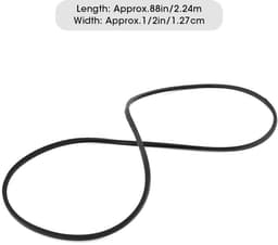 Dailygoods- Aandrijfriem Rubber - Grasmaaierriem - Dek Aandrijfriem - 88 Inch x 1/2 Inch - Voor 38/44 Inch Rijders - Schokbestendig - Grasmaaier Riem — thumbnail 4