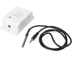 Slimme Temperatuurschakelaar - Thermostaatcontroller Wifi - Automatische Temperatuurregeling - Realtime Monitoring - 16A 3000W - Wit
