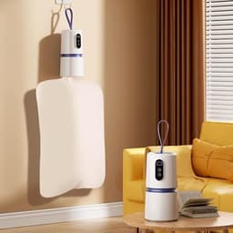 Draagbare wasdroger – Mini Elektrische Opvouwbare Droogmachine Met Droogtas – 360° Hetelucht Drogen Met Slimme Timing – Energiezuinige en stille kledingdroger – Handige opvouwbare elektrische droogmachine voor dagelijks gebruik en vakantie — thumbnail 2