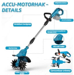 Accu Motorhak 450W - Diepte 24cm en Breedte 20cm — thumbnail 3