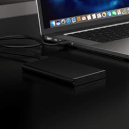 Ultra Slim USB 3.0 2,5 tommer 6,35 cm SATA eksternt aluminium-harddiskkabinet i aluminium [Sort] (EC-UK30) — thumbnail 2