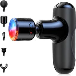 Lìon® Masage Gun - Draadloze Massage Gun - Spiermassage Apparaat - Zwart - 14cm x 12cm x 4cm — thumbnail 1