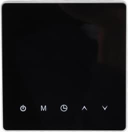 Slimme Thermostaat - Digitale Kamerregelaar - Energie Besparen - Glazen Touchscreen - 7 Dagen Programmeerbaar - Zwart — thumbnail 1
