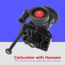 Carburateur Vervanging - Metalen Carburateur - 11x8.3x7cm - Geschikt voor 499809/498809A/494406 - Inclusief Hardware - Schokbestendig - Grasmaaieronderdeel — thumbnail 4
