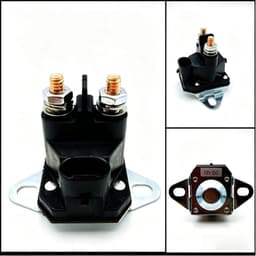 Starter Solenoïde - Startschakelaar Motor - Maaiers Starten - Directe Vervanging - 10 x 10 x 3 cm - Zwart — thumbnail 2
