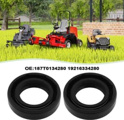 Dailygoods- Asolie-afdichting 19x32x8mm - 4 Stuks - Compatibel met Husqvarna/Craftsman - Tuff Torq K55B/K46F - Hittebestendig - Siliconenrubber - Oliekeerring — thumbnail 2