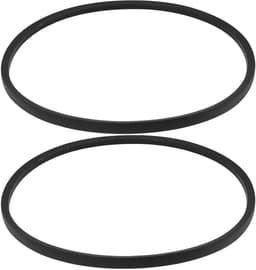 Dailygoods- Aandrijfriem V-type - 2 Stuks - Rubber - Buitenomtrek 748 mm - Binnenomtrek 710 mm - Breedte 10 mm - Compatibel met Fuxtec FX-RM 2050/2055/2060/20BS - Grasmaaier Riem — thumbnail 1