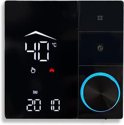 Slimme Thermostaat - Temperatuurregelaar - Comfort Thuis - App Bediening - 16A - Wit — thumbnail 1