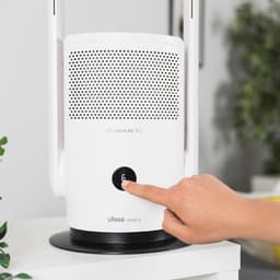 Bladeloze 2-in-1 Ventilator en Luchtreiniger, 35W, HEPA13-filter, CADR 90 m³/h, 9 snelheden, 80° oscillatie, ultra-stil, 8u timer, LED-display, afstandsbediening. — thumbnail 3