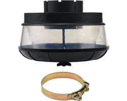 Offroad Auto Snorkel auto aanzuigbuis luchtvoorfilter, universele cycloon voor aanzuigsnorkel luchtinlaat tractor, zandbeker (127 mm)