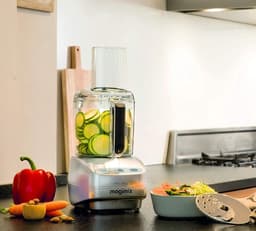 Keukenmachine - Keukenrobot - Eten Bereiden - Krachtige Motor - 1.7 Liter - Chroom Mat — thumbnail 5