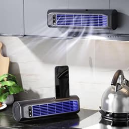 Oplaadbare Wandventilator - 3000mAh Batterij - 3 Stille Snelheden - USB voor Slaapkamer — thumbnail 3