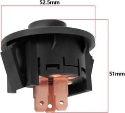 SnelShoppen - Startschakelaar Vervanging 5-pins voor Grasmaaier, Duurzaam Materiaal, Inclusief 2 Sleutels, Compatibel met Diverse Toro en Exmark Model — thumbnail 3