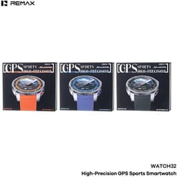 Remax WATCH32 - Smartwatch - GPS - Sport - Nauwkeurige positiebepaling - Blauw — thumbnail 2